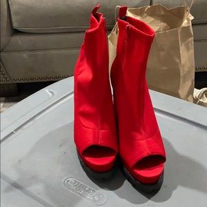 Red hot booties